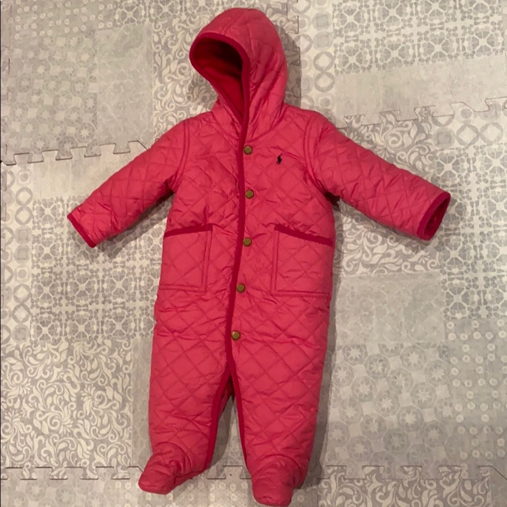 9 Months Ralph Lauren bunting outfit